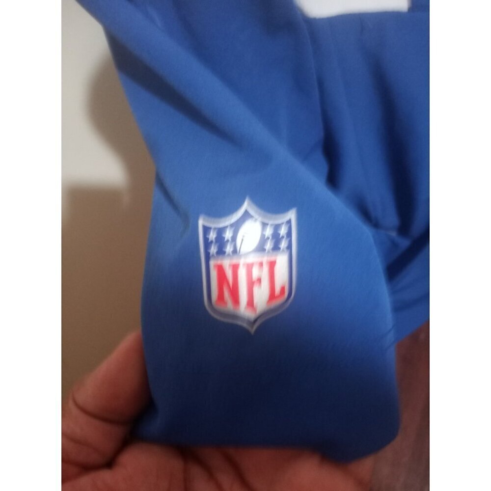 Nike NFL On Field Apparel Small S Men's 1/4 Zip Indianapolis Colts Blue Shirt - Picture 5 of 12